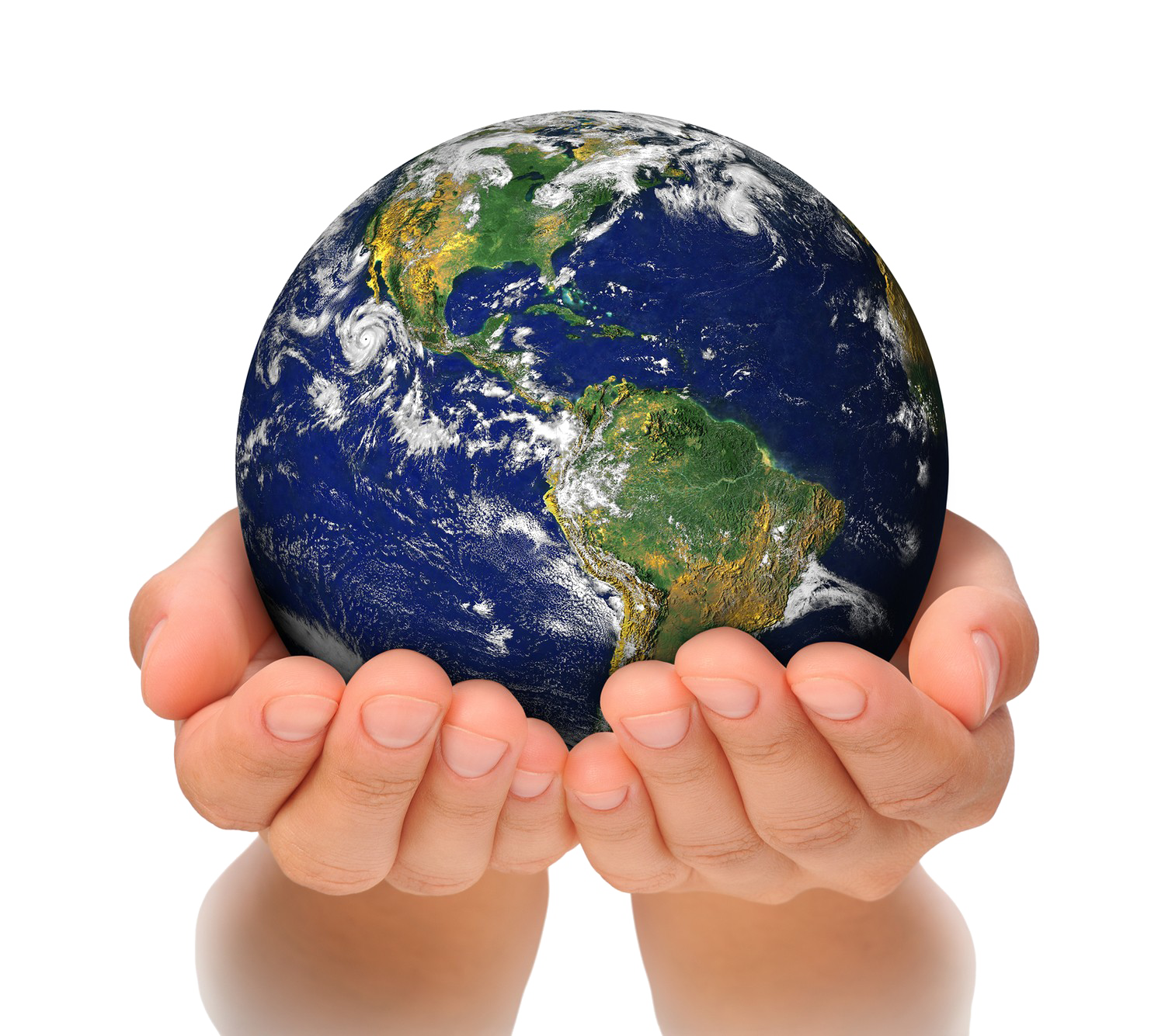 Earth In Hands PNG Free Download