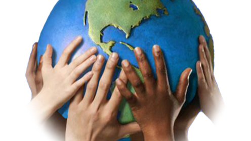 Earth In Hands PNG Image