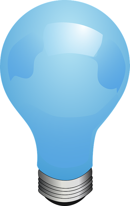 Fond Transparent ampoule électrique