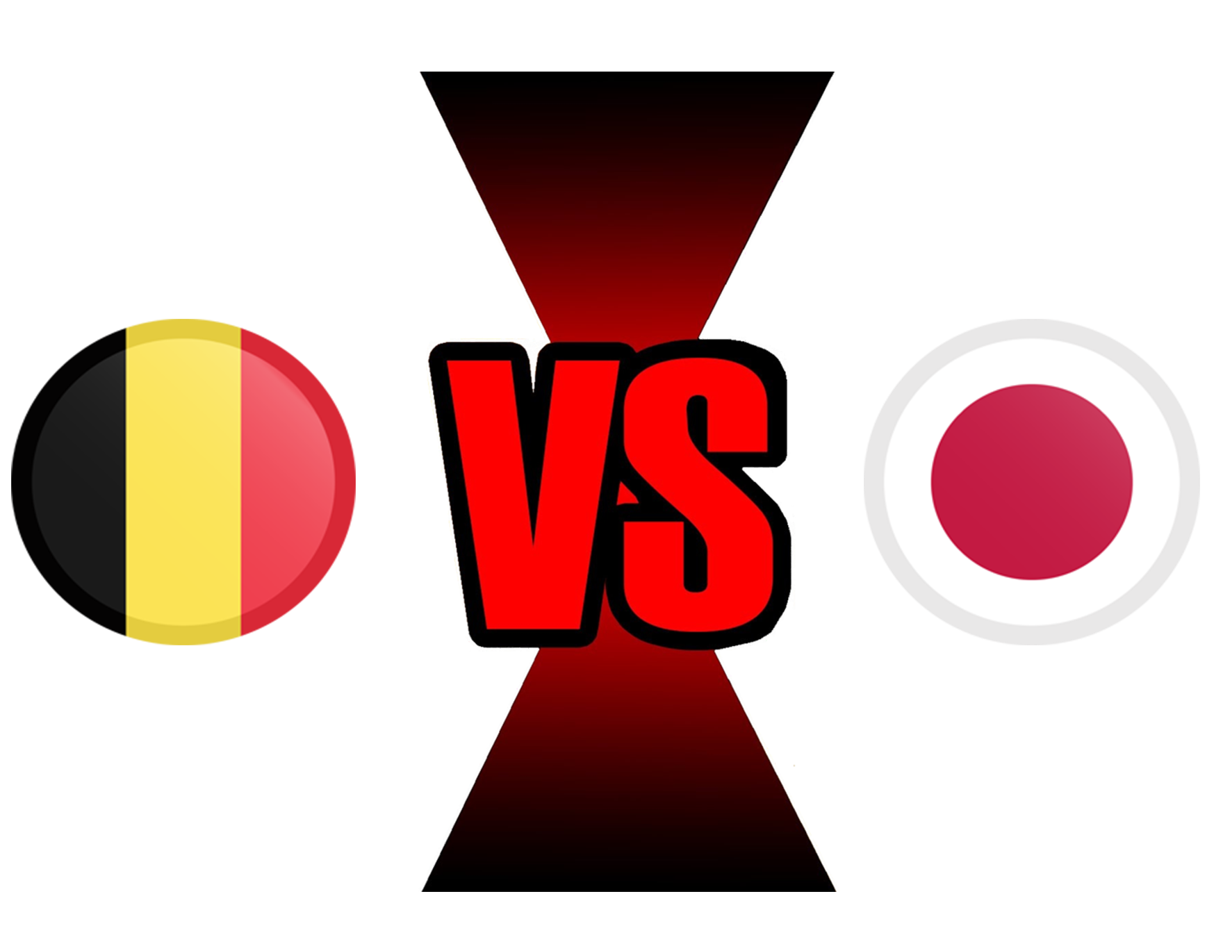 FIFA World Cup 2018 Belgium VS Japan PNG File