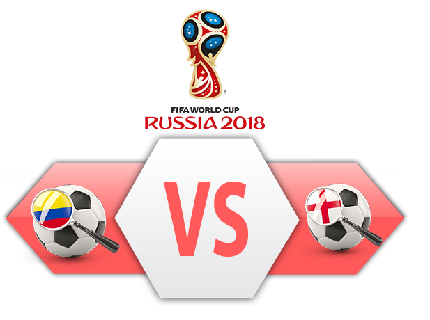FIFA World Cup 2018 Colombia VS England PNG Clipart