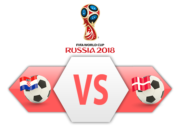 FIFA World Cup 2018 Croatia Vs Denmark PNG Clipart