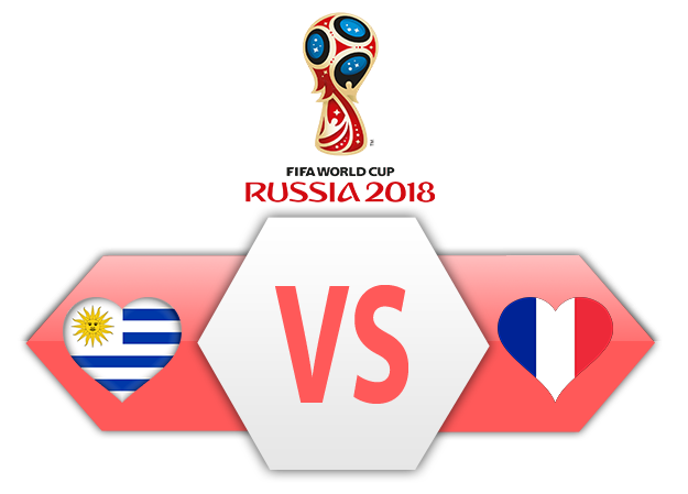 FIFA World Cup 2018 Quarter-Finals Uruguay VS France PNG Clipart