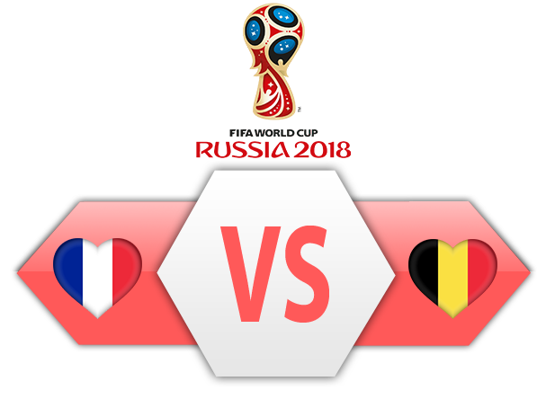 FIFA World Cup 2018 Semi-Finals France VS Belgium PNG Clipart