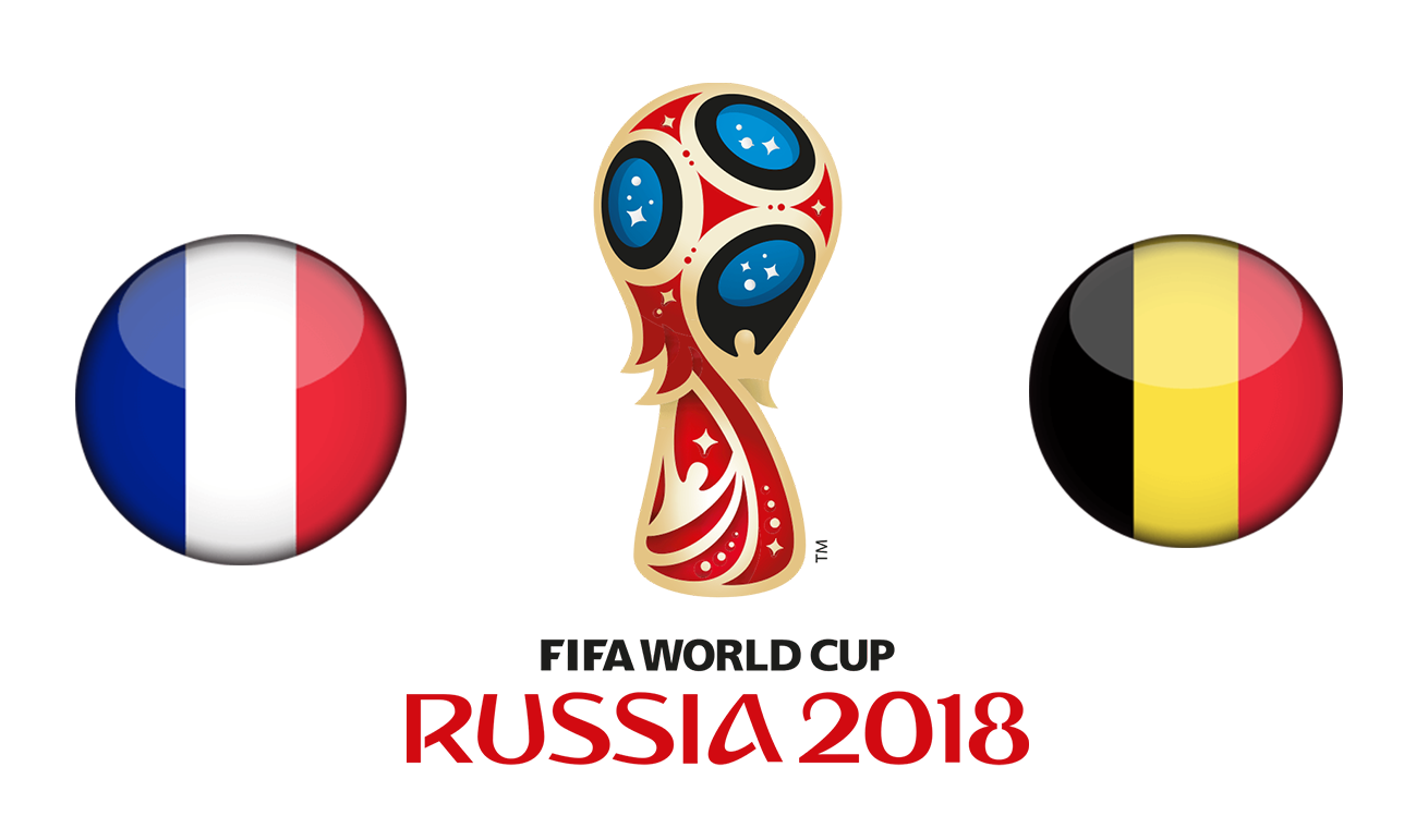 FIFA World Cup 2018 Semi-Finals France VS Belgium PNG Photos