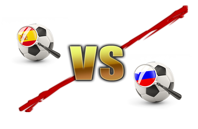 FIFA World Cup 2018 Spain Vs Russia PNG Image