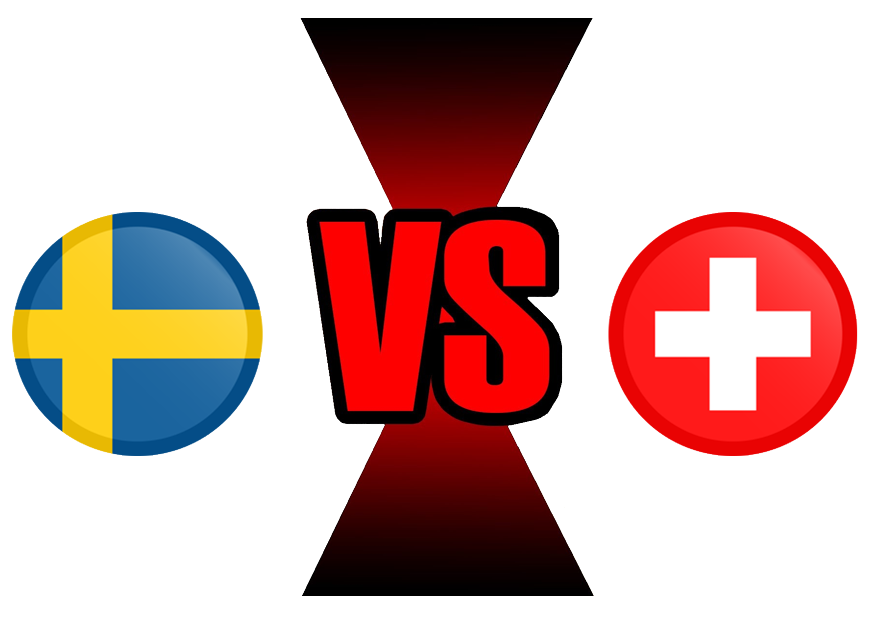 FIFA World Cup 2018 Sweden VS Switzerland PNG File