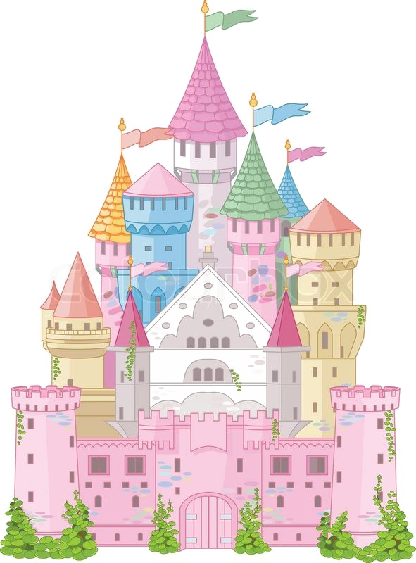 Fairytale Castle PNG-afbeelding