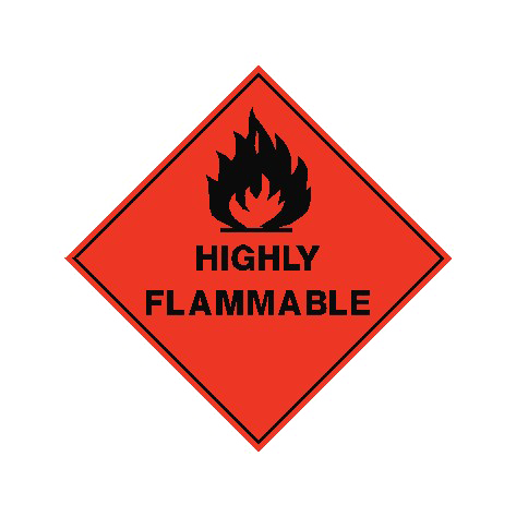 Flammable Sign PNG Free Download