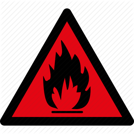 Flammable Sign PNG Pic