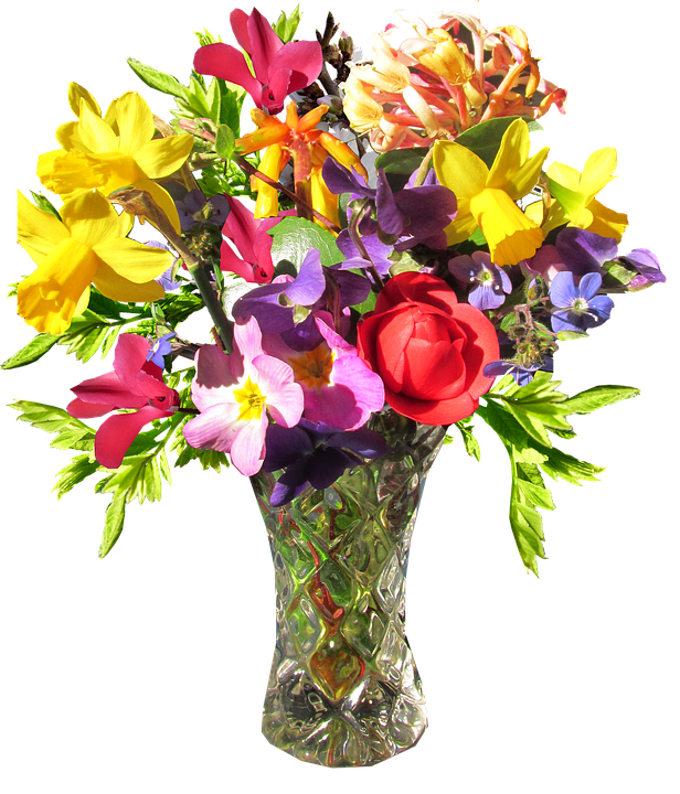 flower in a vase png