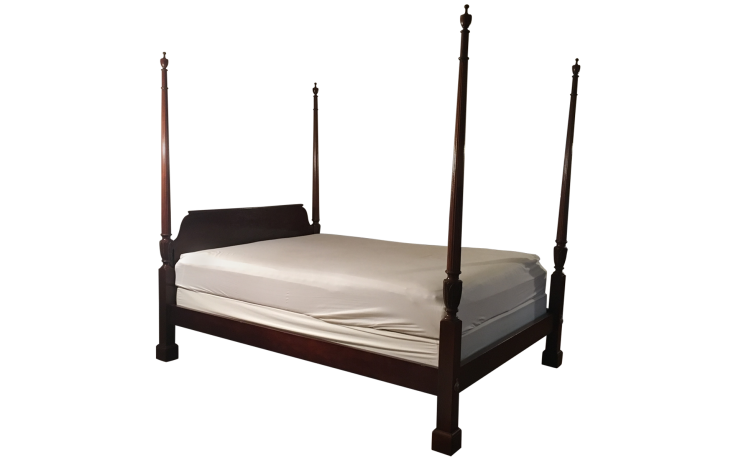 Four-Poster Bed PNG Image