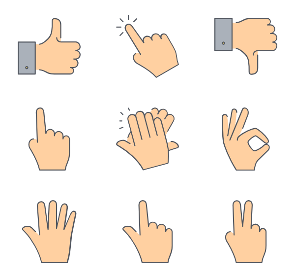 Gesture Transparent PNG