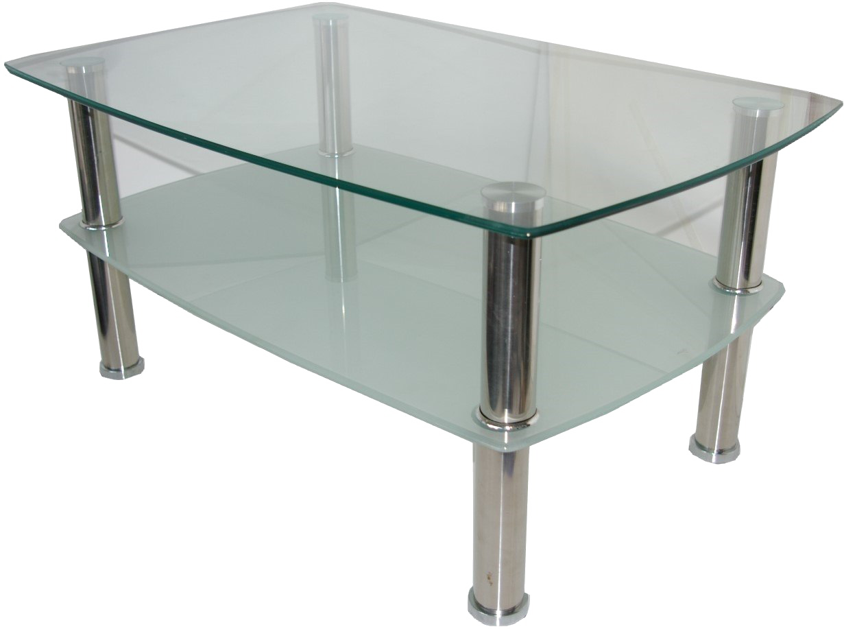 Glass Furniture PNG Transparent Image