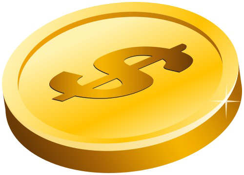Gold Coin Transparent Background