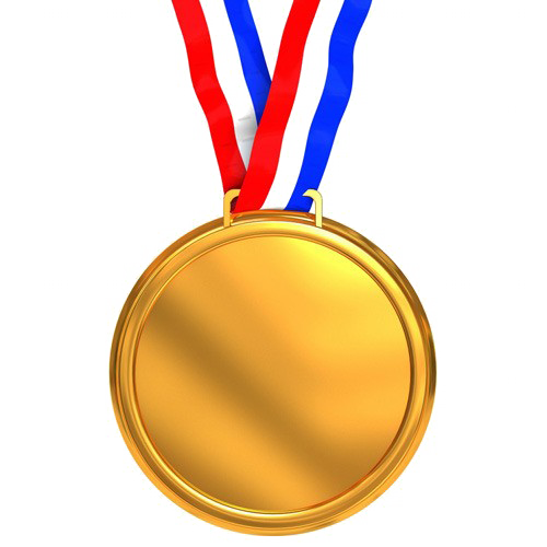 Altın madalya PNG resim