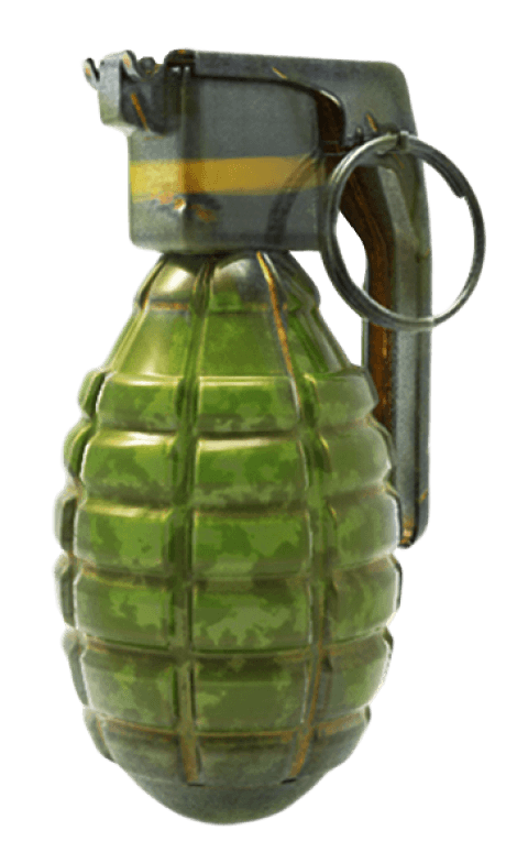 Grenade PNG Transparent Image