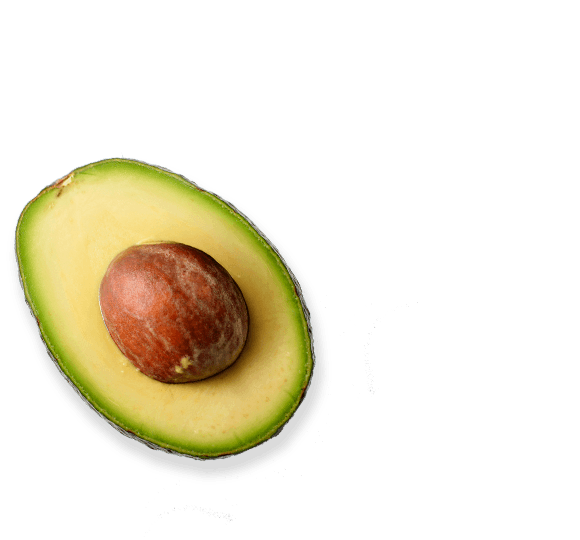 รูปภาพ PNG Half Avocado
