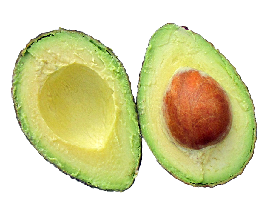 Half Avocado PNG Transparent Image