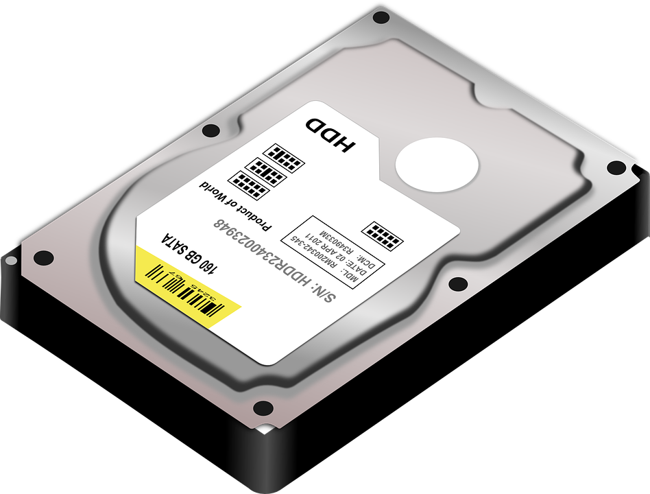 Hard Disk Drive PNG Picture