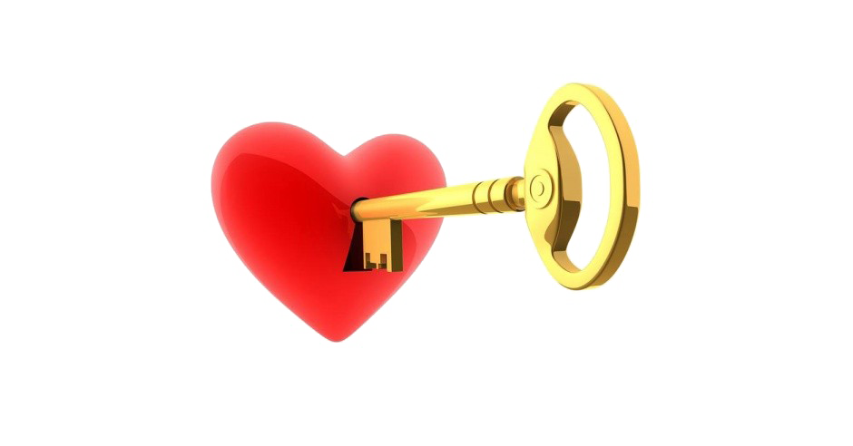 Heart Key Transparent Images PNG
