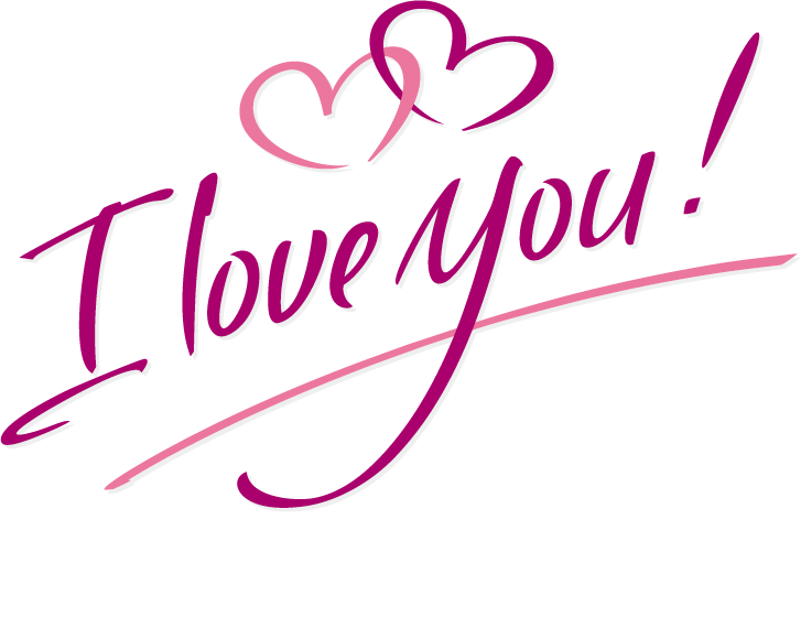 I Love You PNG Pic | PNG Mart