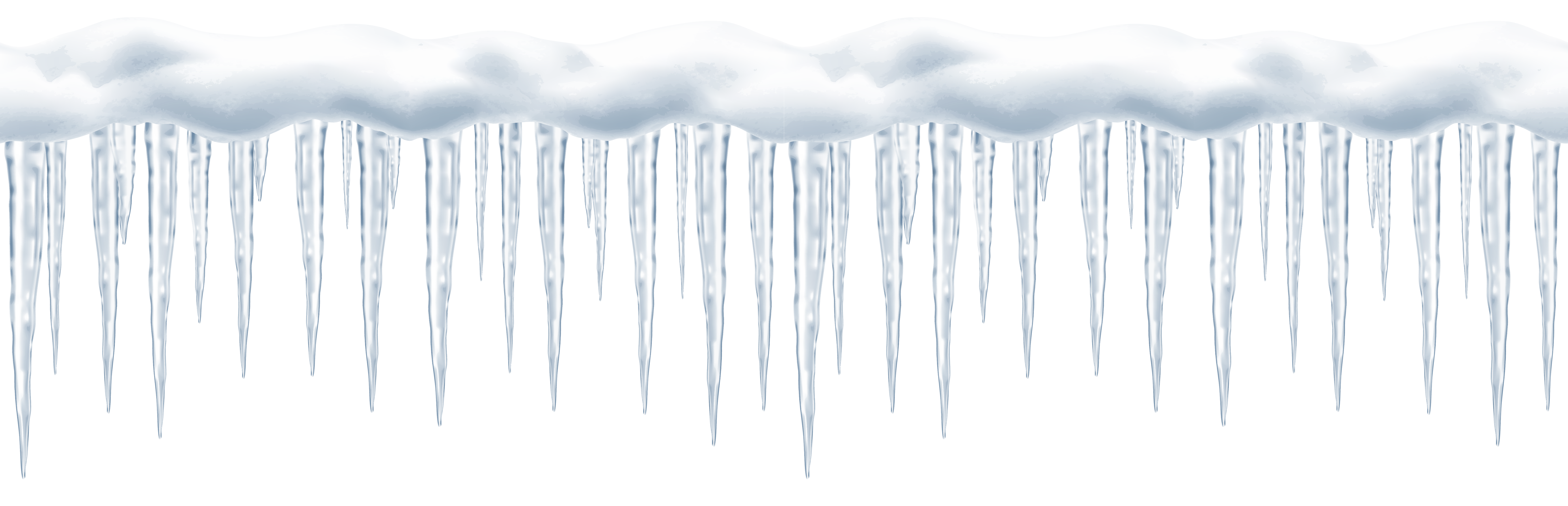 Icicles PNG Pic