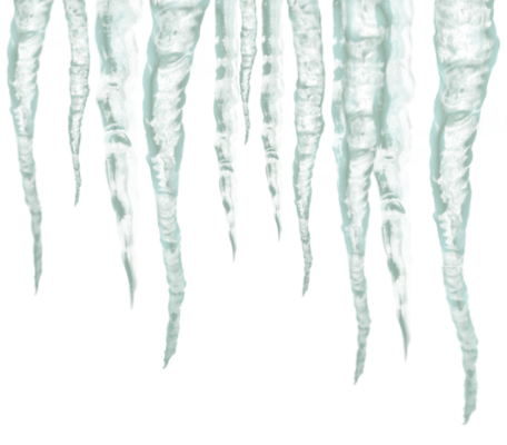 Icicles PNG Picture