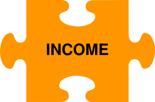 Immagine di sfondo del PNG di reddito