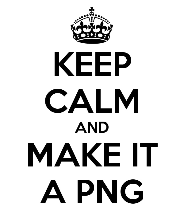 Keep Calm PNG Picture