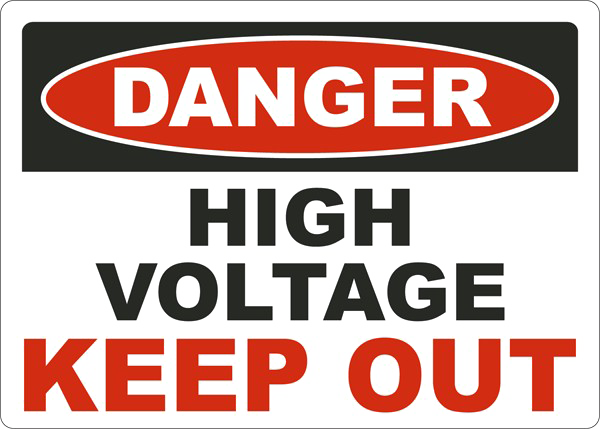 Keep Out Danger PNG File