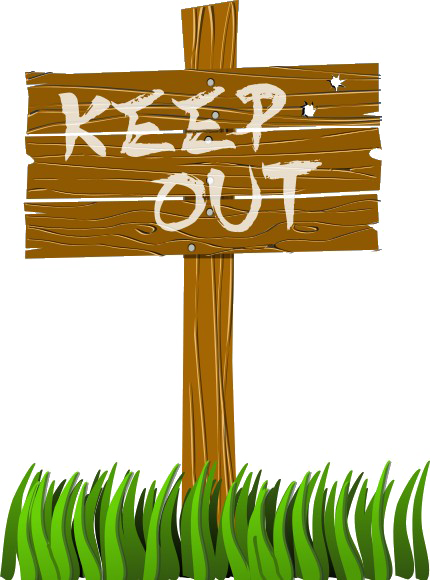 Keep Out PNG HD