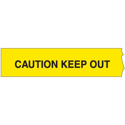 Keep Out Police Tape PNG File