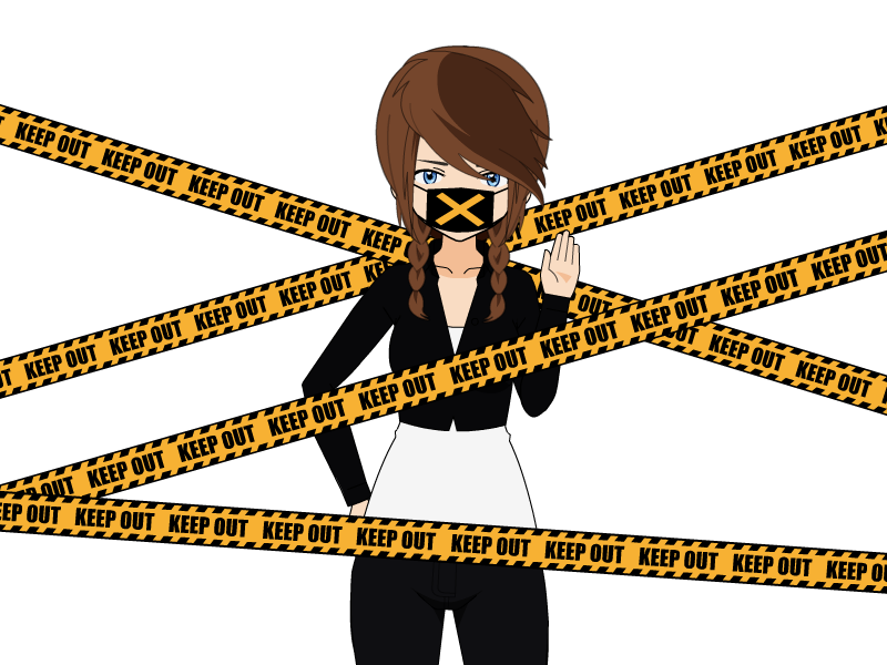 Keep Out Police Tape PNG Transparent Image