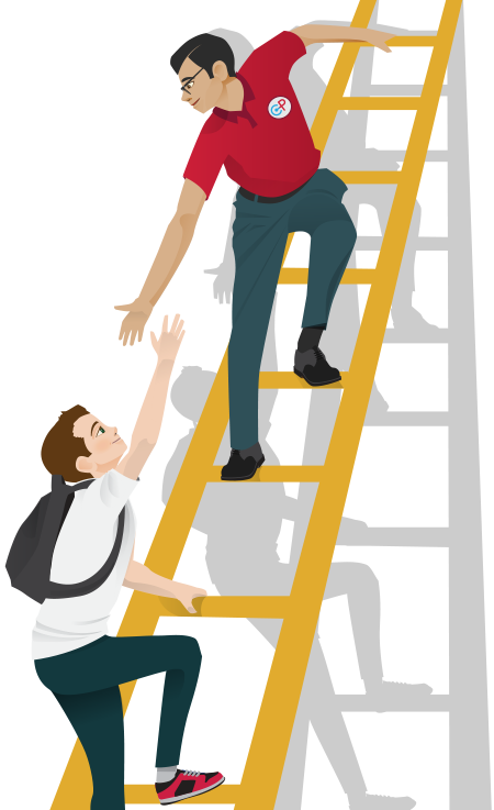Ladder of Success PNG Pic