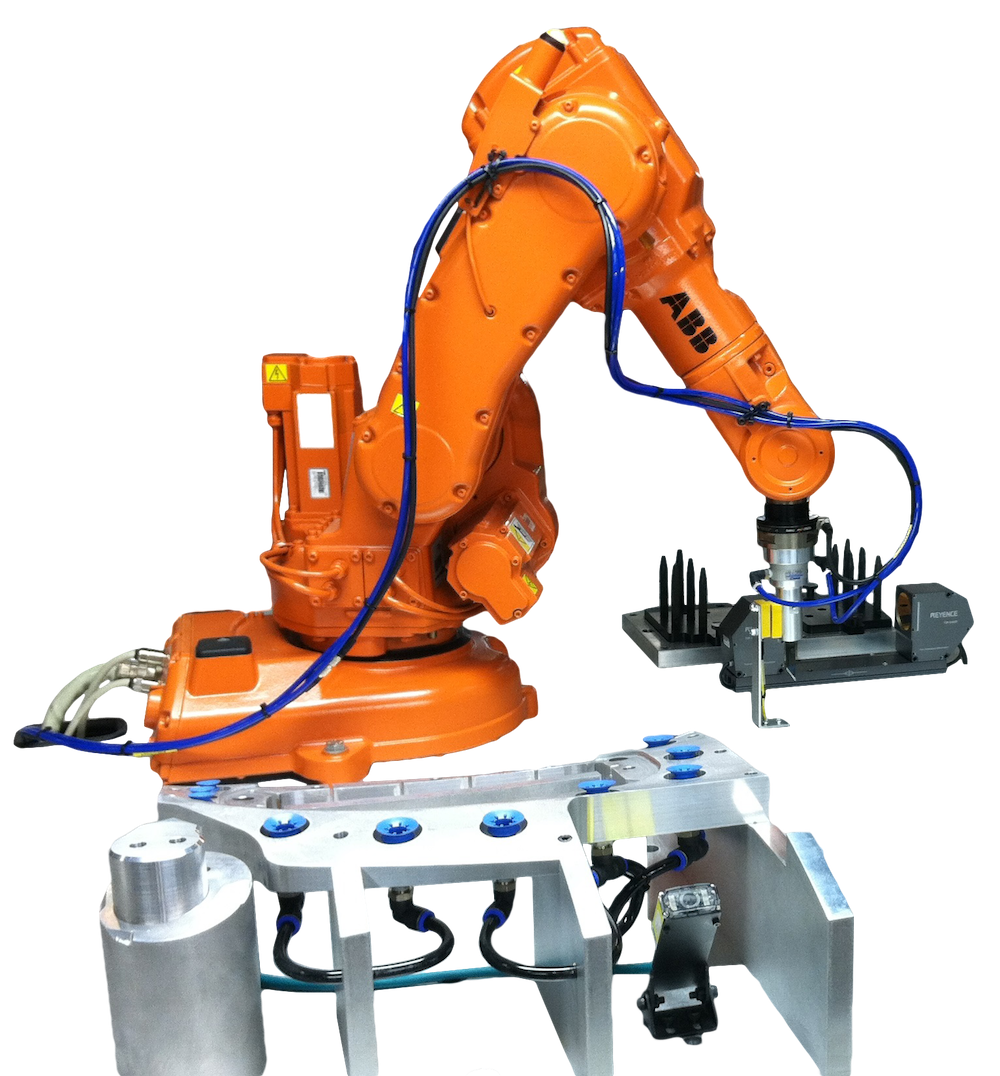 İşleme Robot PNG Dosyası