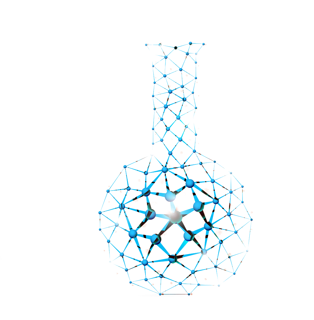Estrutura molecular PNG transparente foto foto
