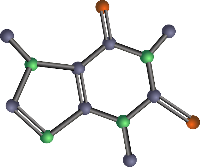 Moleküler yapı PNG şeffaf resim