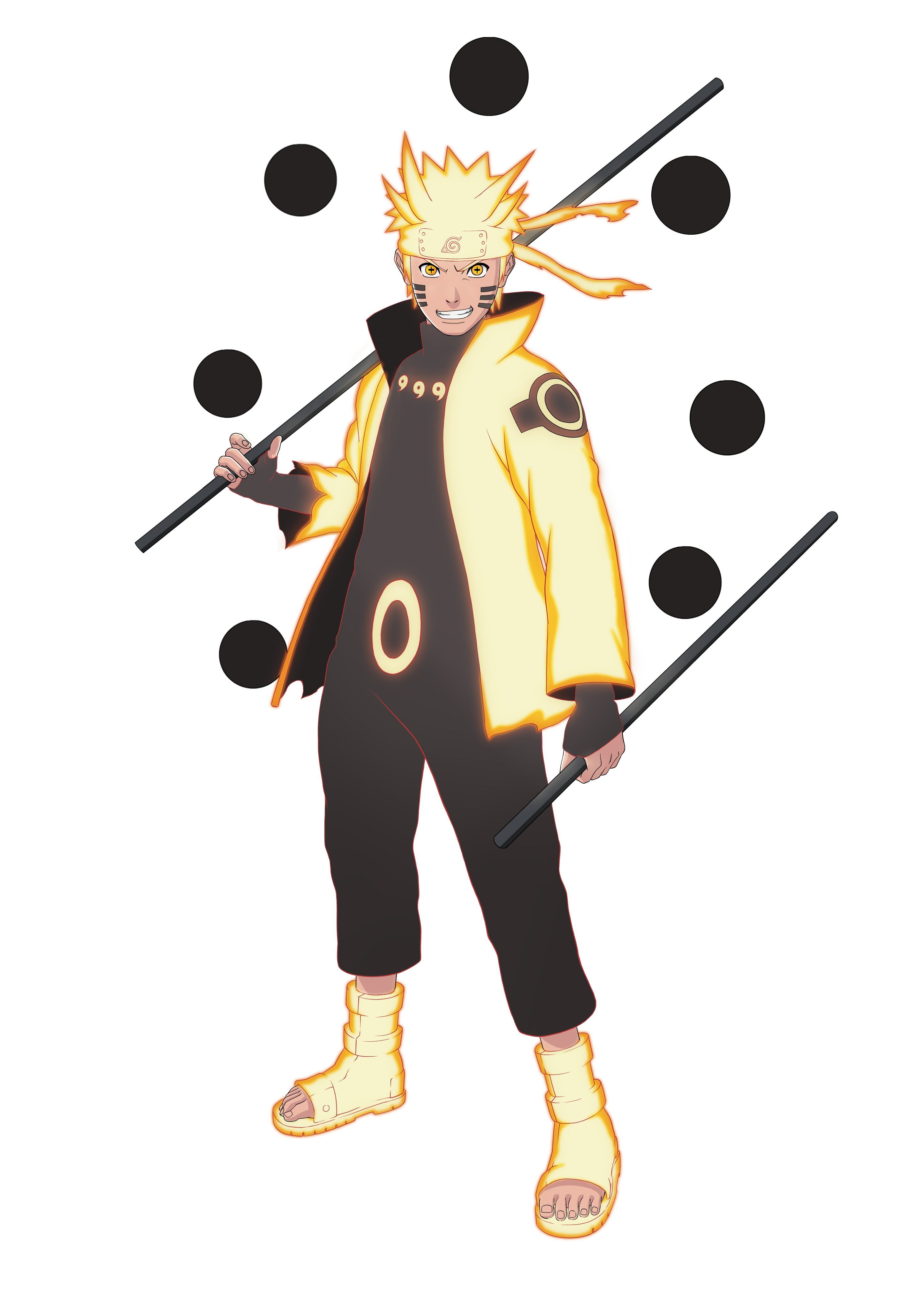 Naruto Ashura Transparent PNG