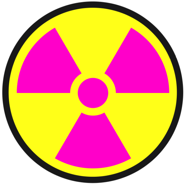 Nuclear Sign PNG Transparent Image