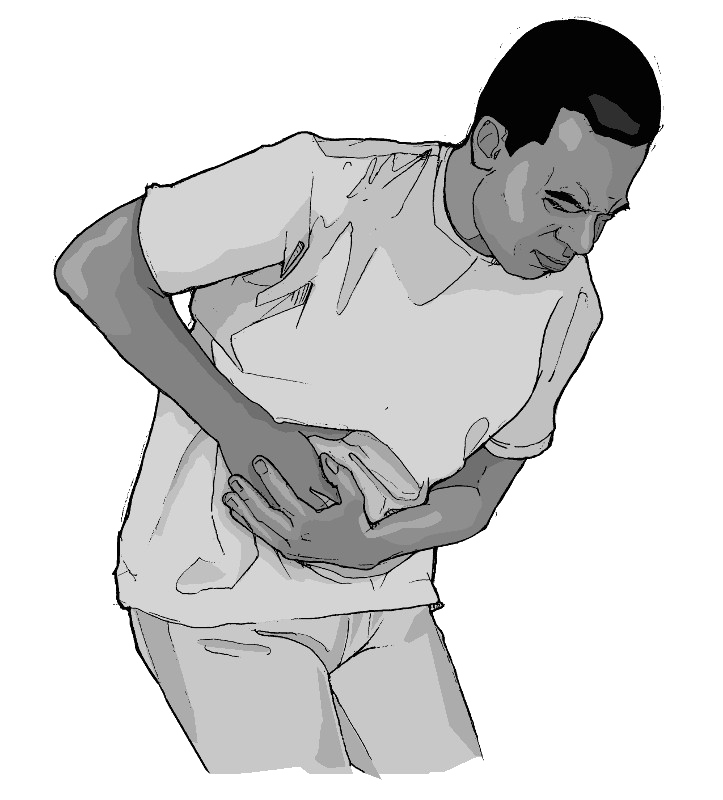 Pain In Stomach PNG Transparent Picture