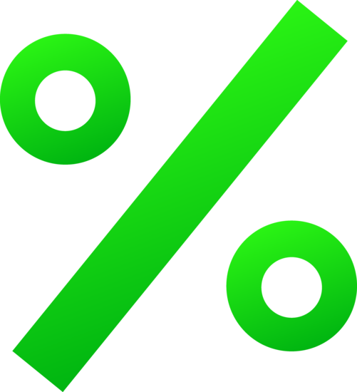 Percentage PNG Photo