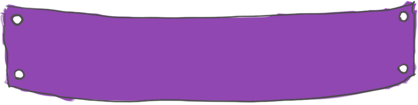 Purple Banner PNG Transparent Image