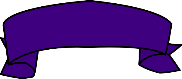 Purple Banner PNG Transparent Picture