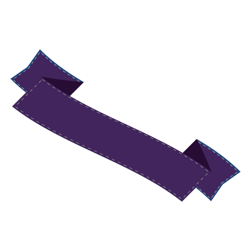 Clipart PNG de ruban violet