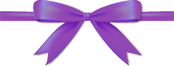 Purple Ribbon PNG Picture | PNG Mart