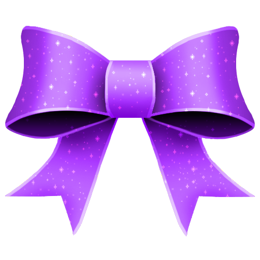 Purple Ribbon PNG Transparent