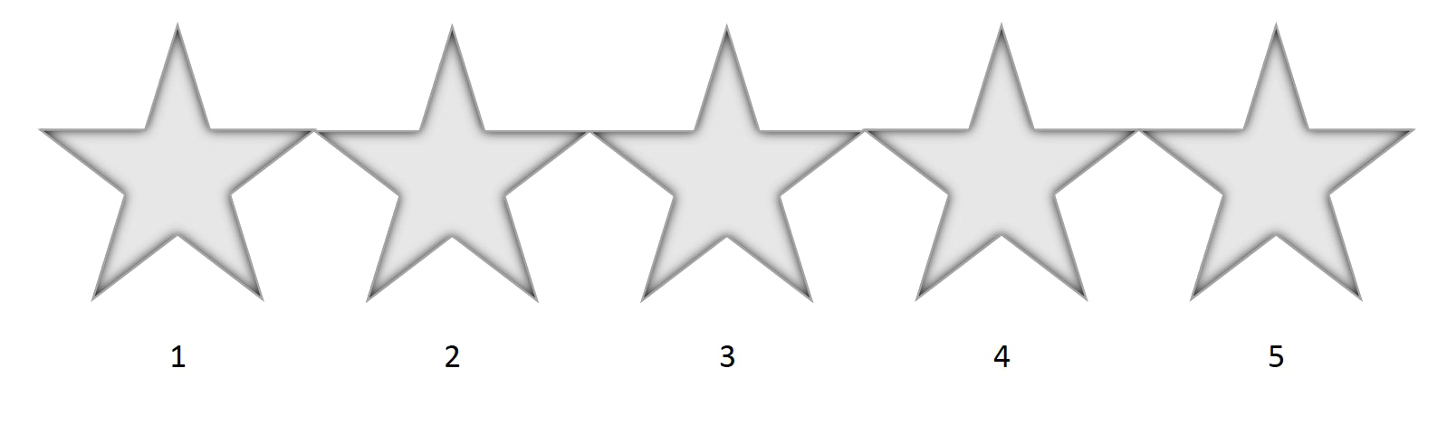 Rating Star Background PNG