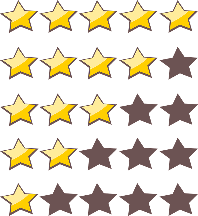 Rating Star PNG Photo