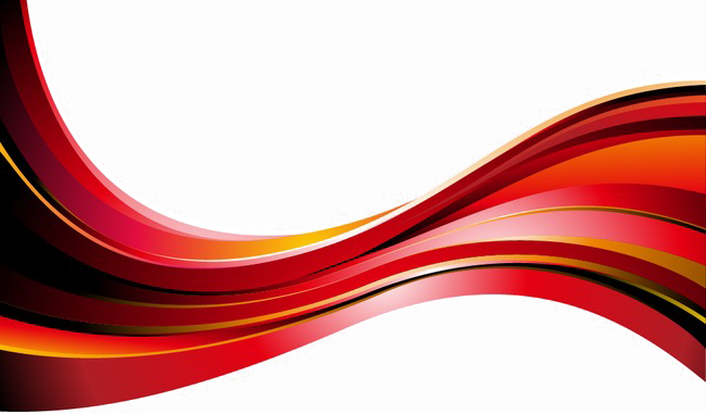 Red Abstract Lines PNG File